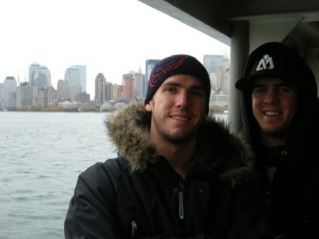 Greg and I in New York
