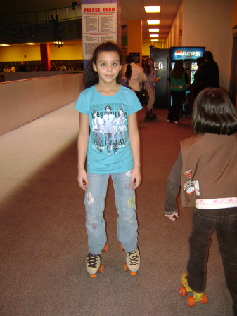 melissa roller skating