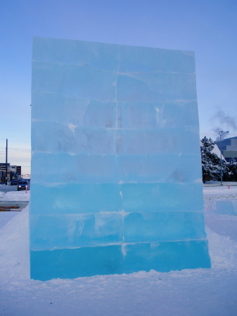 "WALL of GLACIER ICE" FREEZE PROJECT~ALASKA