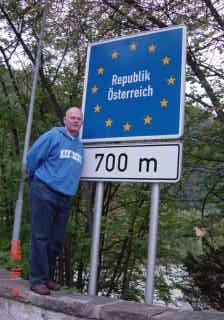 On the Austrian border near Garmish