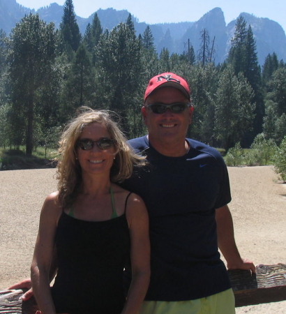 Mr and Mrs T in Yosemite