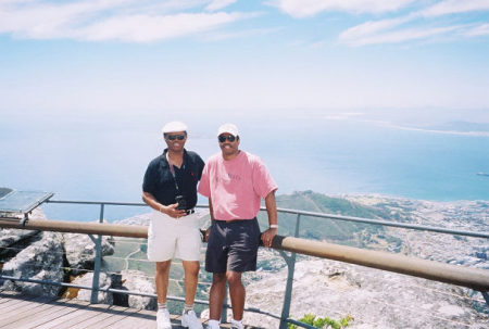 Me and dad in Cape Town, South Africa