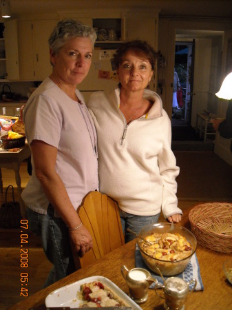 with Deb, July 4, 2008