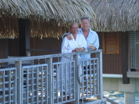 Over the water Grass Hut - French Polynesia