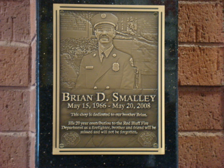 Brian Smalley Memorial at RBFD