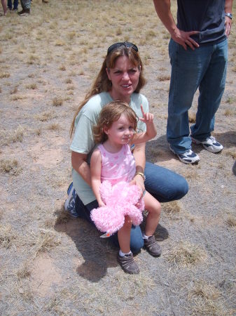 Me & granddaughter, Alexa - June 2008