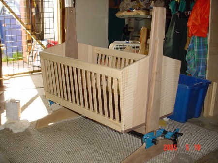 same crib with no finish