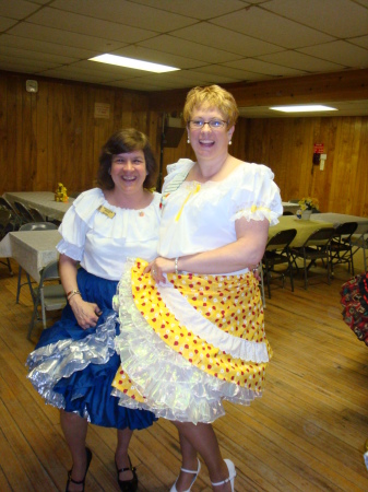 Square Dancing having a Great time.