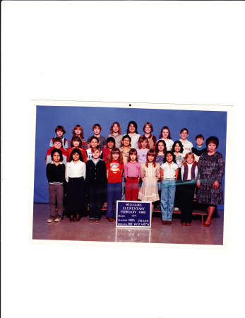 Mrs Frans 4th grade class picture