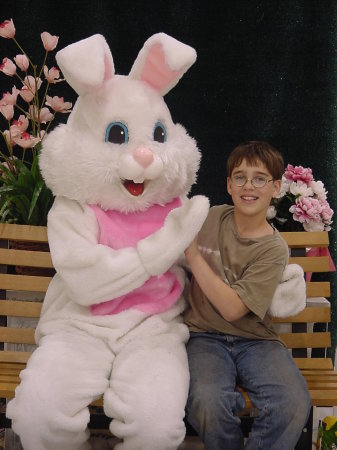 High 5 to the Easter Bunny