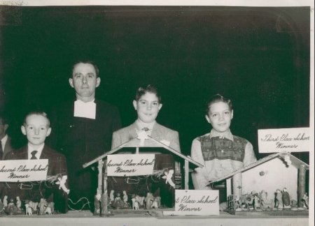 Christmas Manger Contest 1958