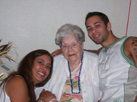 Me, my Grandma & my oldest son Matthew