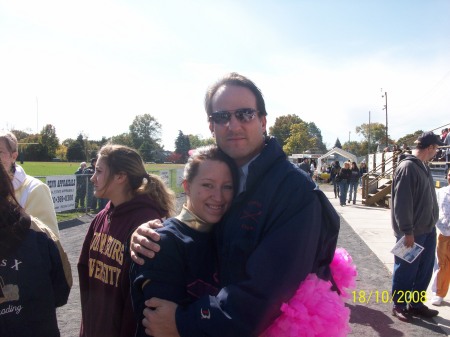 Sydnee and Rich at Senior Recognition