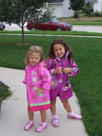 Their first day of school in fall 08