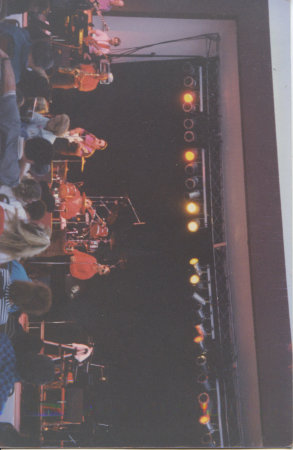 on stage opening for the Four Tops 1996