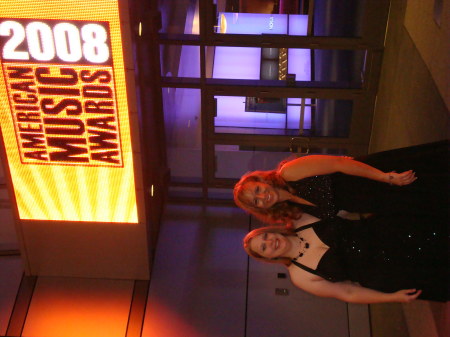 Me and my friend  at the AMA's in LA