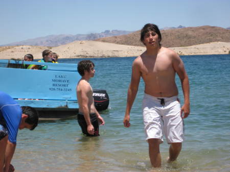 Spencer Nelson at Lake Mohave 2008
