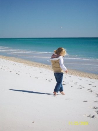 Dancing in the sand