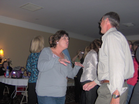 Debra and Husband Steve Enjoy A Dance