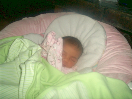 My new grandbaby, Brooklynn 1/30/09