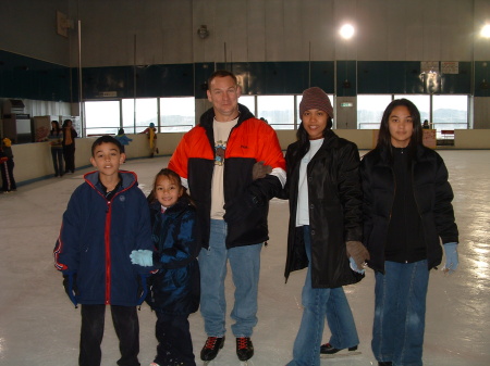 The Family Went Ice Skating