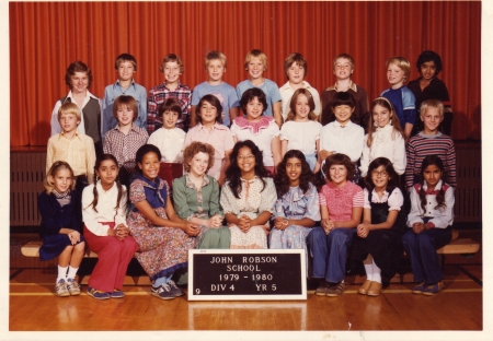john robson class photo 1979 -1980