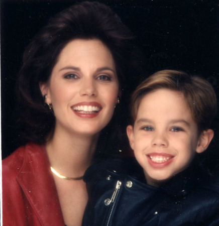 Me and Scott Glamour shots! 1992