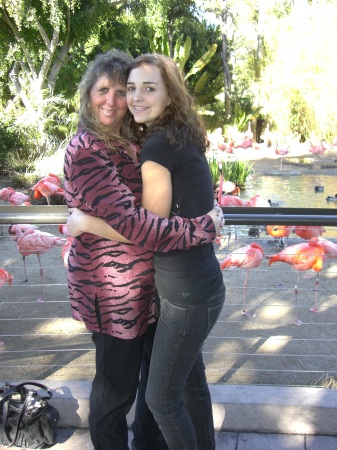 Sheri & Karri at the zoo