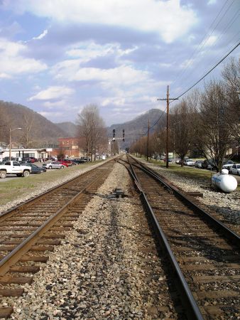 The Tracks, looking East