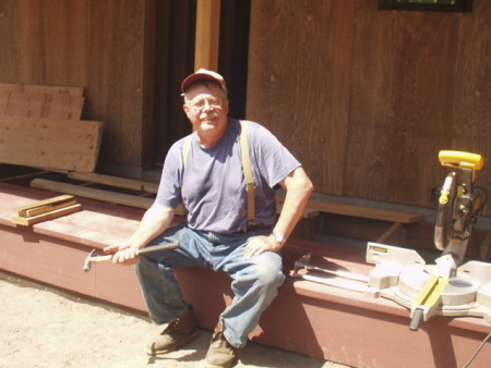 Martin, sauna builder