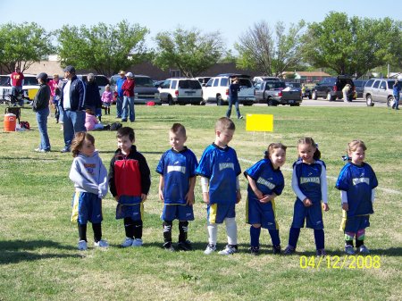Zane's Soccer Team