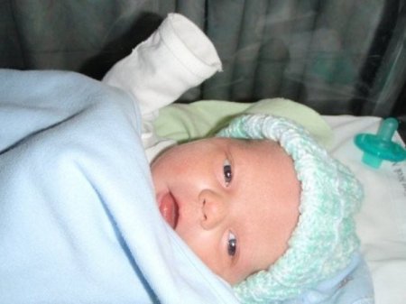 My grandson, York William Fife, born 2/24/09