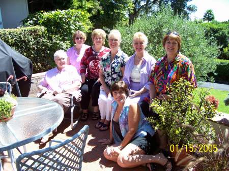 Garden at Sheila Kellys home Santa Barbra