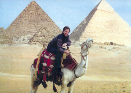 Chris in Egypt