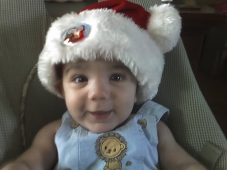 My little Santa