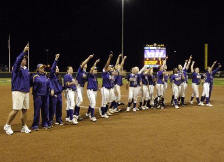 Tiger Softball Celebration