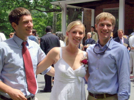 The graduate and her brothers June 2006