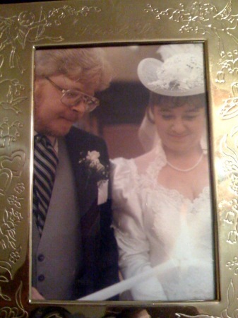 Our wedding day - Feb.20, 1988