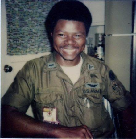 Pilot with 507th Medical Company 1976