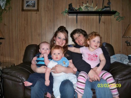 ME AND MY DAUGHTER AND GRANDKIDS