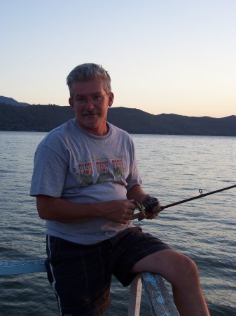 fishing at Clearlake 2007