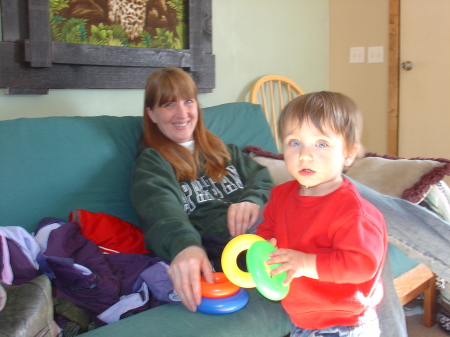 Angie and Nolan in Spring 2008