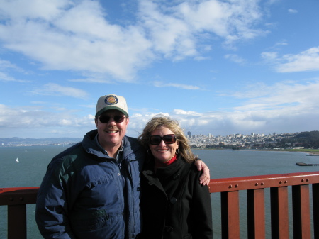 Pam & Dave (my fiance) in SF, Dec '08