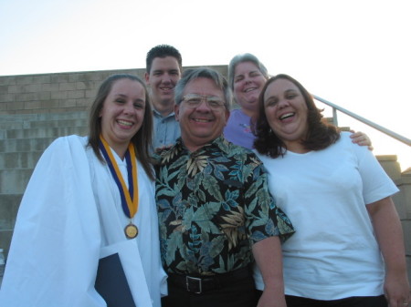 Amy's High School Graduation, June, 2004