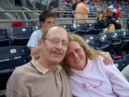 amy and dad at tides