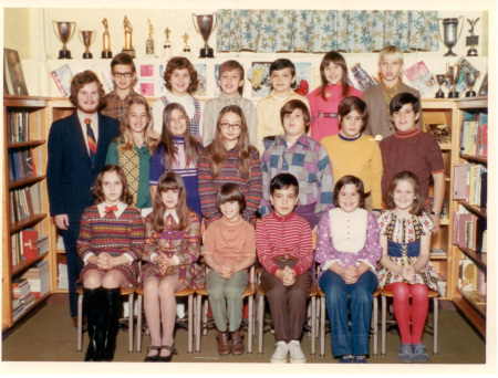 Paul Sherman's 5th Grade Class - 1972