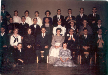 OUR TOWN CAST: Chattanooga High Sr Play 1960