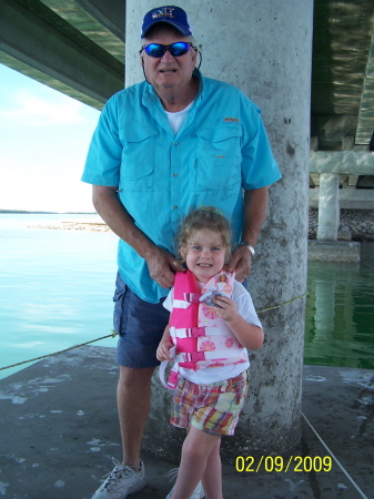 Lizzie fishing Tampa Bay