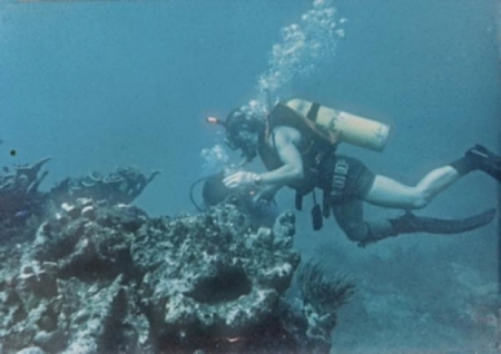 SCUBA Diving off of Cancuun