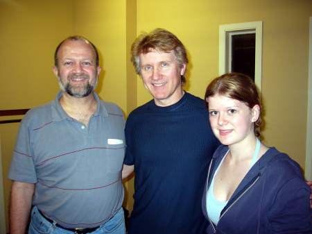 Me, Rik Emmett (BCI alum), oldest daughter Hal